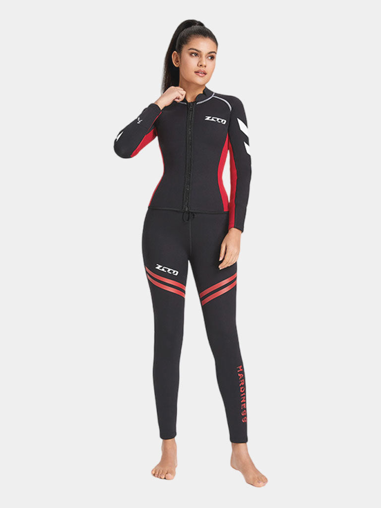 ZCCO Adults 3MM Two Piece Front Zip Wetsuit Set | Buy4Outdoors