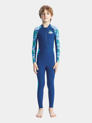DIVE & SAIL Boys One-Piece Long Sleeve Swim Dive Skin Suit