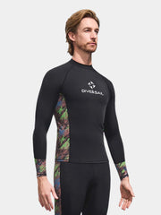 DIVE & SAIL Quick-Dry Sun-Proof Long-Sleeve Dive Skin Top