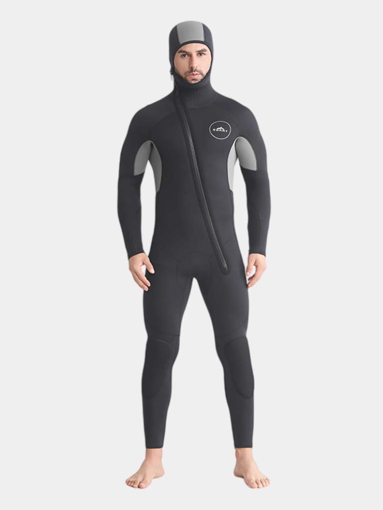 SBART Mens 5/7MM Full Body Winter Wetsuit