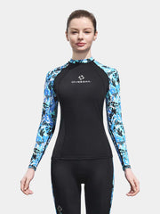 DIVE & SAIL Quick-Dry Sun-Proof Long-Sleeve Dive Skin Top