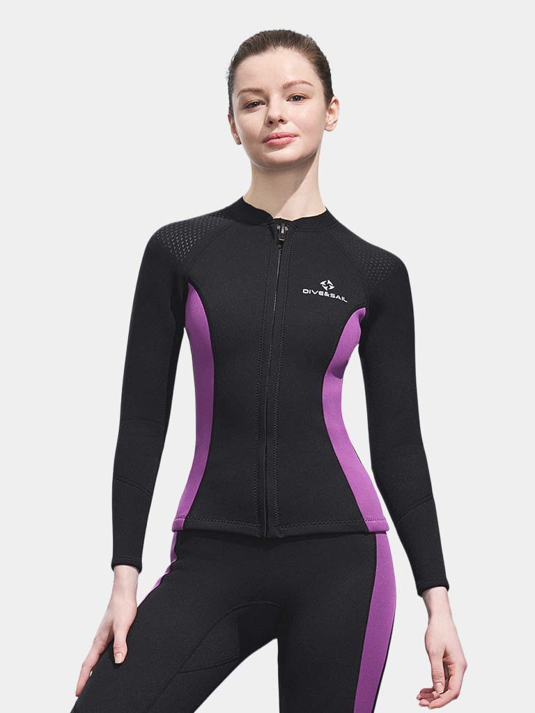 DIVE & SAIL 3MM Long-Sleeve Thermal Wetsuit Jacket