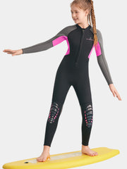 Dive & Sail Youth 2.5MM Long Sleeve Thermal Wetsuit for Snorkeling Surf