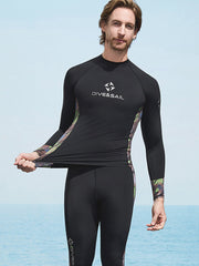 DIVE & SAIL Quick-Dry Sun-Proof Long-Sleeve Dive Skin Top