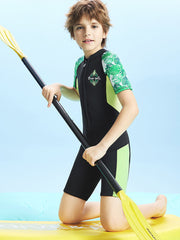 DIVE & SAIL 2.5MM Kids Short-Sleeve Front-Zip Wetsuit
