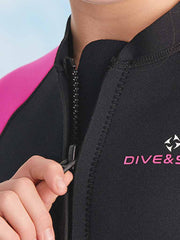 Dive & Sail Youth 2.5MM Long Sleeve Thermal Wetsuit for Snorkeling Surf