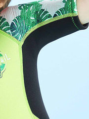 DIVE & SAIL 2.5MM Kids Short-Sleeve Front-Zip Wetsuit