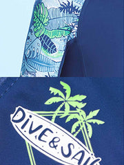 DIVE & SAIL Boys One-Piece Long Sleeve Swim Dive Skin Suit