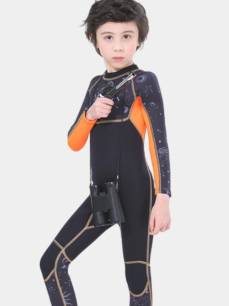 Boys 3MM Full Body Neoprene Thermal Wetsuit