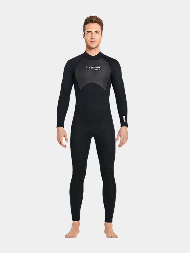 DIVE & SAIL Men 3MM Full Body Thermal Wetsuit
