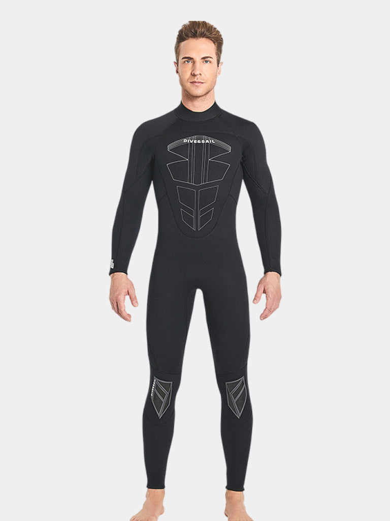 DIVE SAIL Men Long Sleeve Wetsuit Black