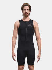 DIVE & SAIL Mens / Womens 2MM Front-Zip Sleeveless Wetsuit