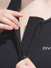 DIVE & SAIL Mens / Womens 2MM Front-Zip Sleeveless Wetsuit