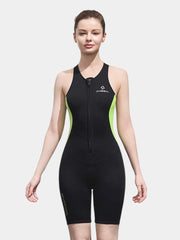 DIVE & SAIL Mens / Womens 2MM Front-Zip Sleeveless Wetsuit