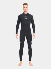 DIVE SAIL Adults 3MM Neoprene Thermal Full Wetsuit Men Black
