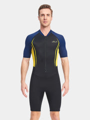 DIVE & SAIL Adults 1.5mm Front Zip Shorty Wetsuit