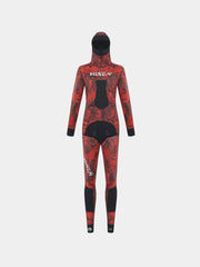 HISEA 5mm Open Cell Beavertail 2 Piece Camo Wetsuit