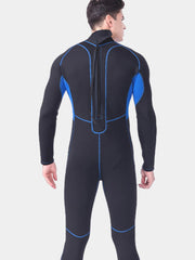 LIFURIOUS 3MM Mens Full-Deep Diving Warm Wetsuit Back 