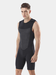 MYLEDI Men 2MM Shorty Full Wetsuit Vest