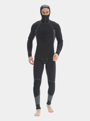 MYLEDI Men's Two Piece 3MM Hooded Spearfishing Wetsuit