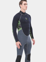 SLINX Men's 2mm Camo Long Sleeve Full Wetsuit