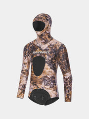 SAKINNO 2 Piece Wetsuit WNM032 Rock Pattern Top