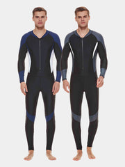 SBART Men Front Zip UV Protection Wetsuit Swimsuit