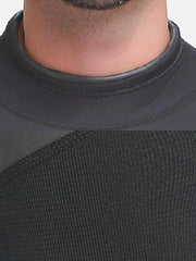 Sbart Men 3mm Neoprene Long Sleeve Wetsuit Black Collar