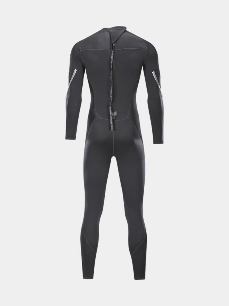 ZCCO 3MM Mens Plus Size Winter Wetsuit Back