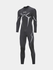 ZCCO 3MM Mens Plus Size Winter Wetsuit Black